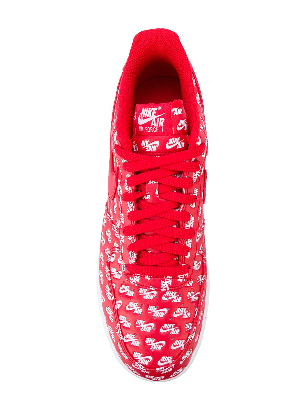 Shop Nike Air Force 1 '07 Qs Sneakers In Red