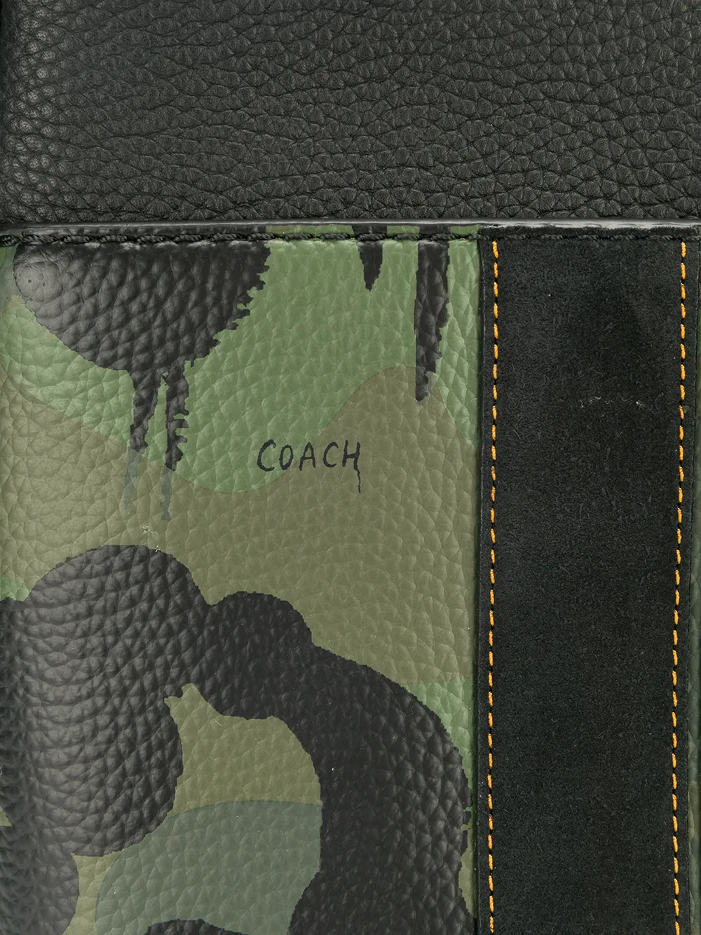 coach camo belt bag