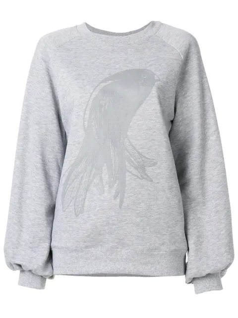 Ioana Ciolacu oversized printed sweatshirt