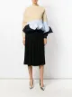 Image 2 of Ioana Ciolacu frilled colour block sweatshirt