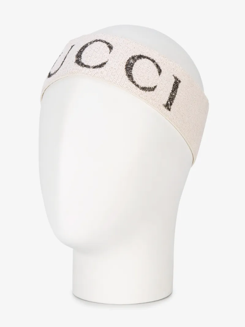 Gucci printed stretch headband