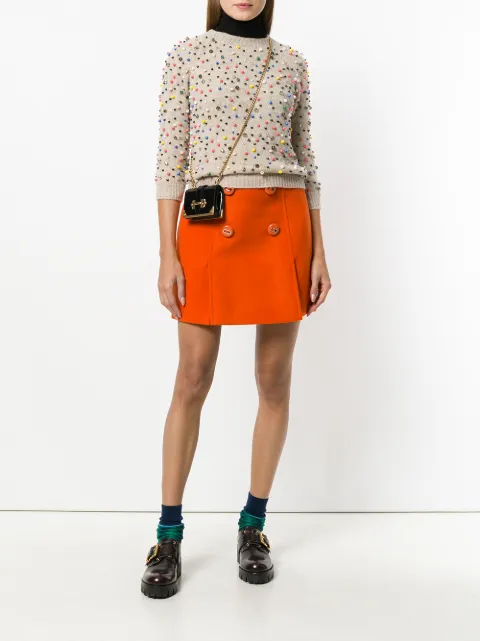 top cropped prada