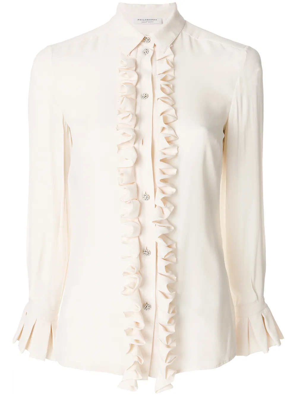 Philosophy Di Lorenzo Serafini Ruffle Trim Shirt - Farfetch