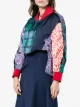 Esteban Cortazar veste bomber crop à design patchwork