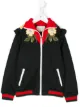 الصورة 1 من Gucci Kids سترة مبطنة زهري مطرز