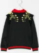 الصورة 2 من Gucci Kids سترة مبطنة زهري مطرز