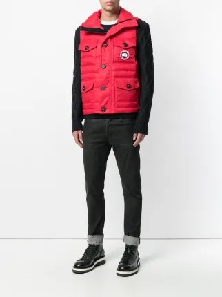 canada goose gilet red canada goose gilet red