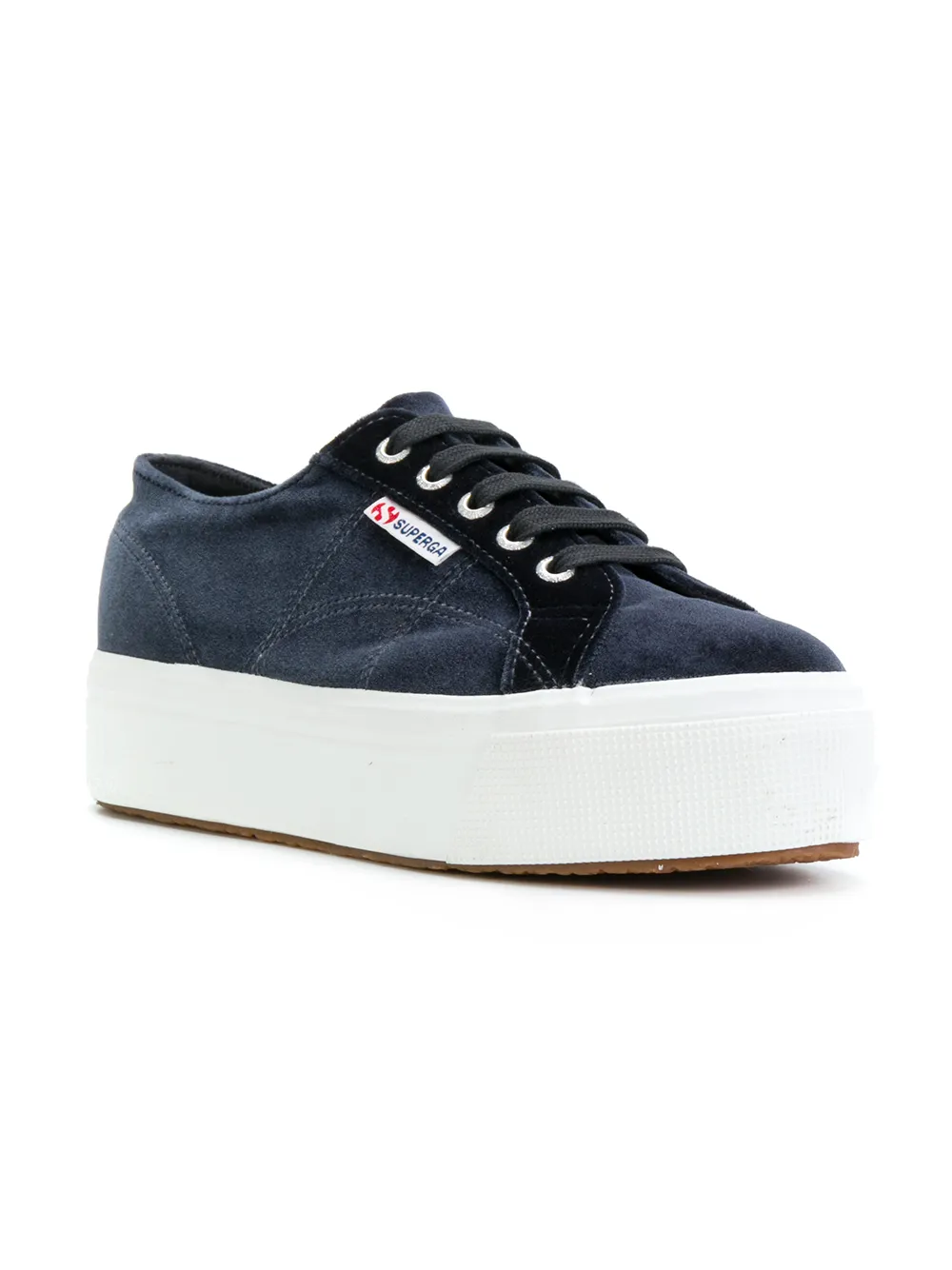 superga platform velvet