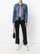 Image 2 of R13 scribble print denim jacket