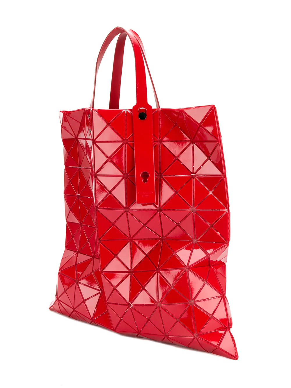  Bao Bao Issey Miyake Große Handtasche Mit Geometrischem Design   Rot 