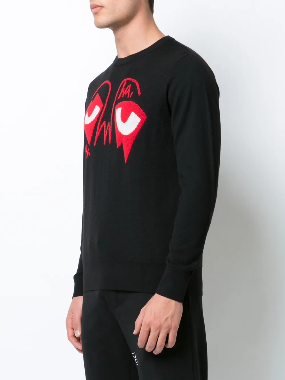  Haculla 'eyez On Da World' Pullover   Schwarz 