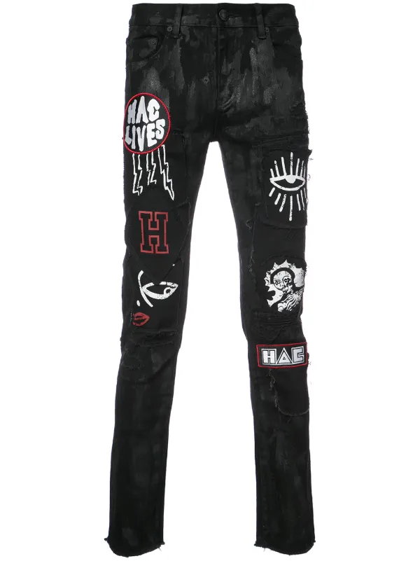 punk skinny jeans