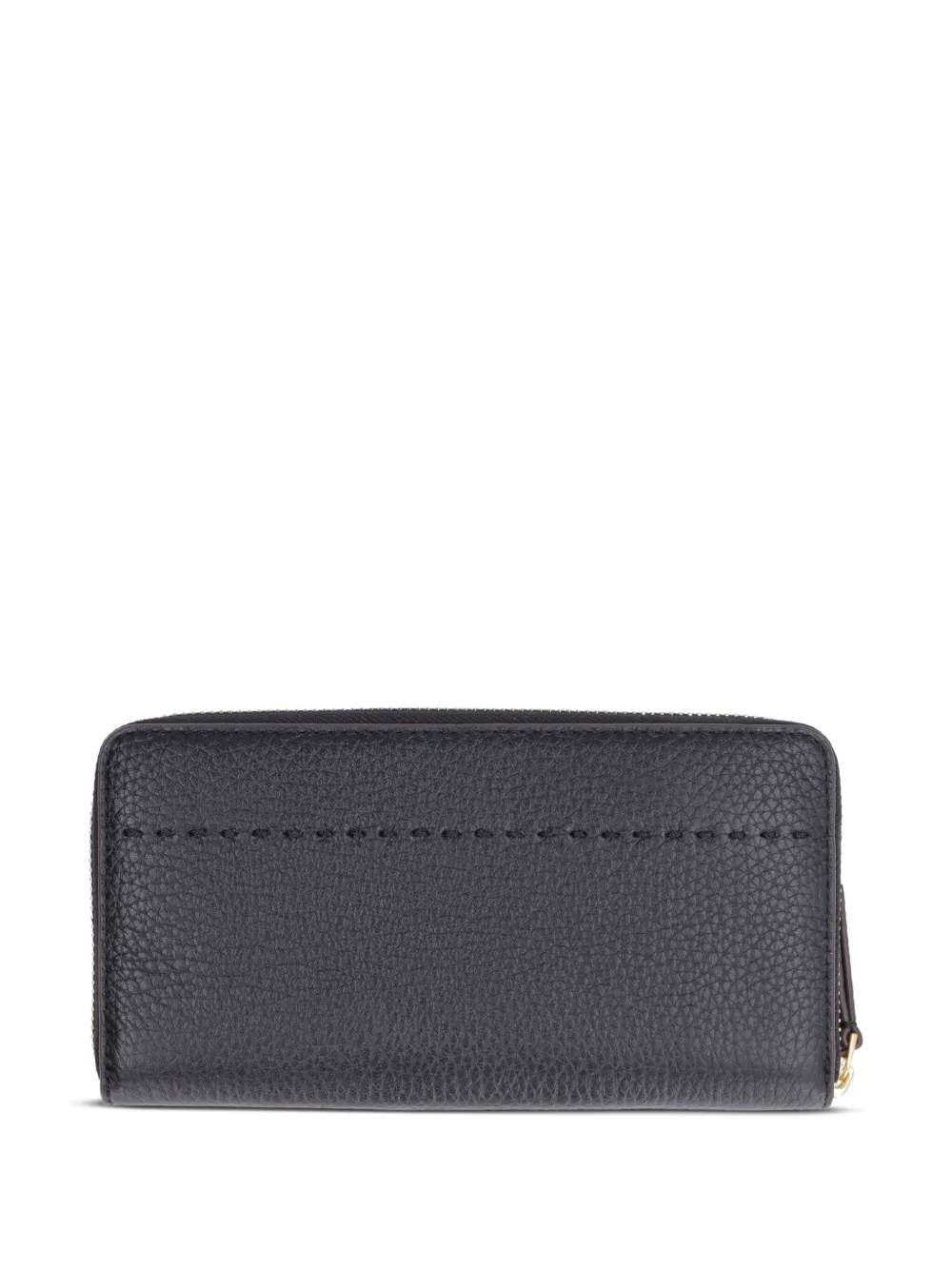 Tory Burch McGraw zip continentale portemonnee - Zwart