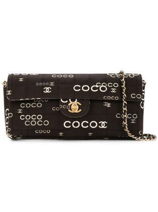 Used] CHANEL Chain Tote Bag Lip Pattern Coco Mark PVC Shoulder Bag