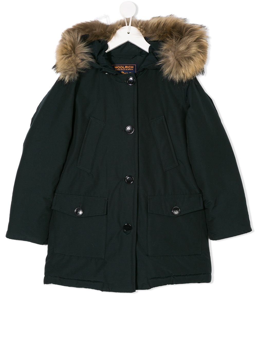 фото Woolrich Kids дутое пальто