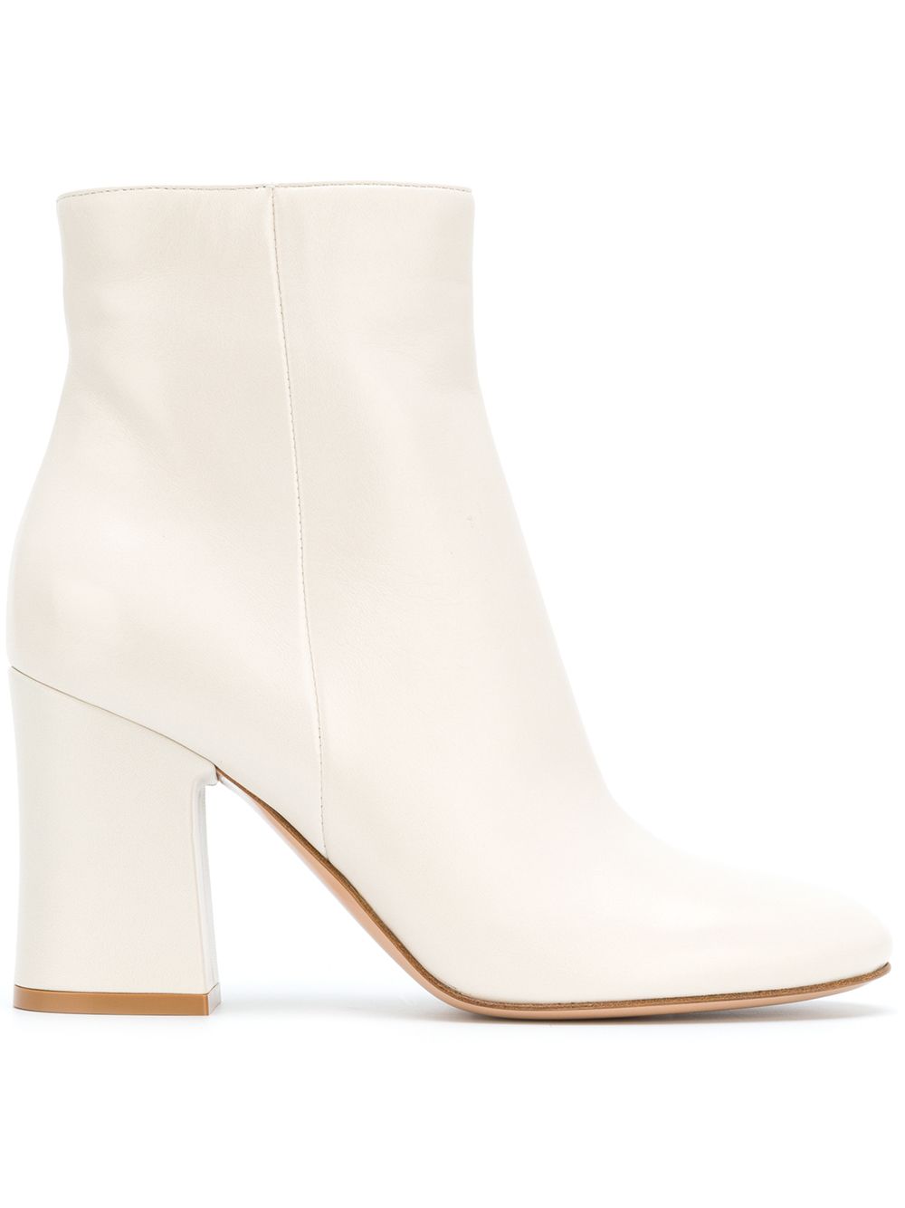 sloane seamed patent ankle boot