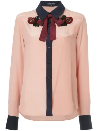 Markus Lupfer Pussy Bow Blouse $520 - Buy AW17 Online - Fast ... Markus Lupfer pussy bow blouse ...