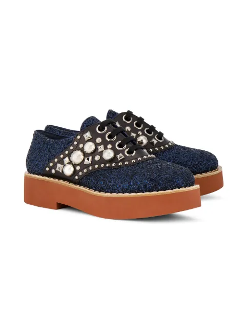 mens glitter brogues