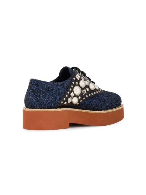 mens glitter brogues