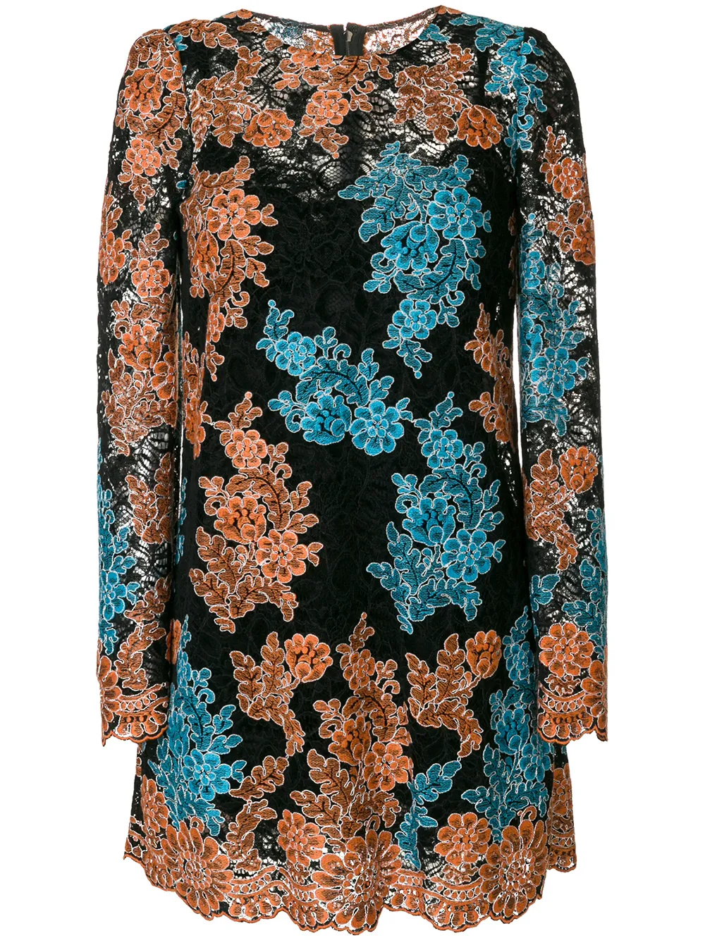 Dolce & Gabbana Miniabito in pizzo - Nero