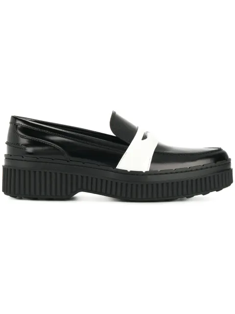 Tod's flatform loafers