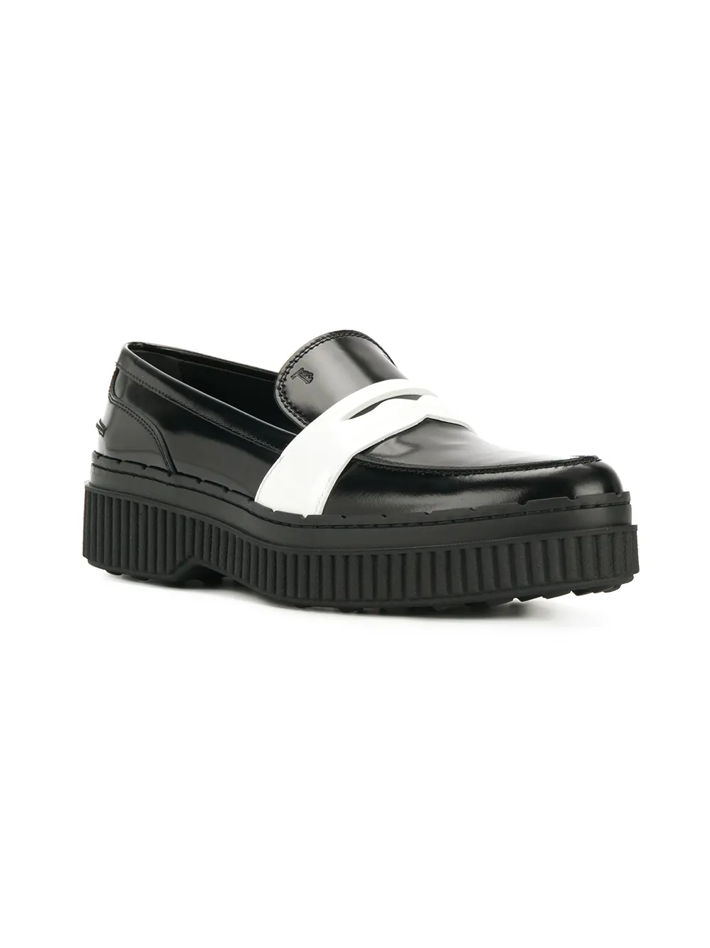 Tod's plateau loafers - Zwart