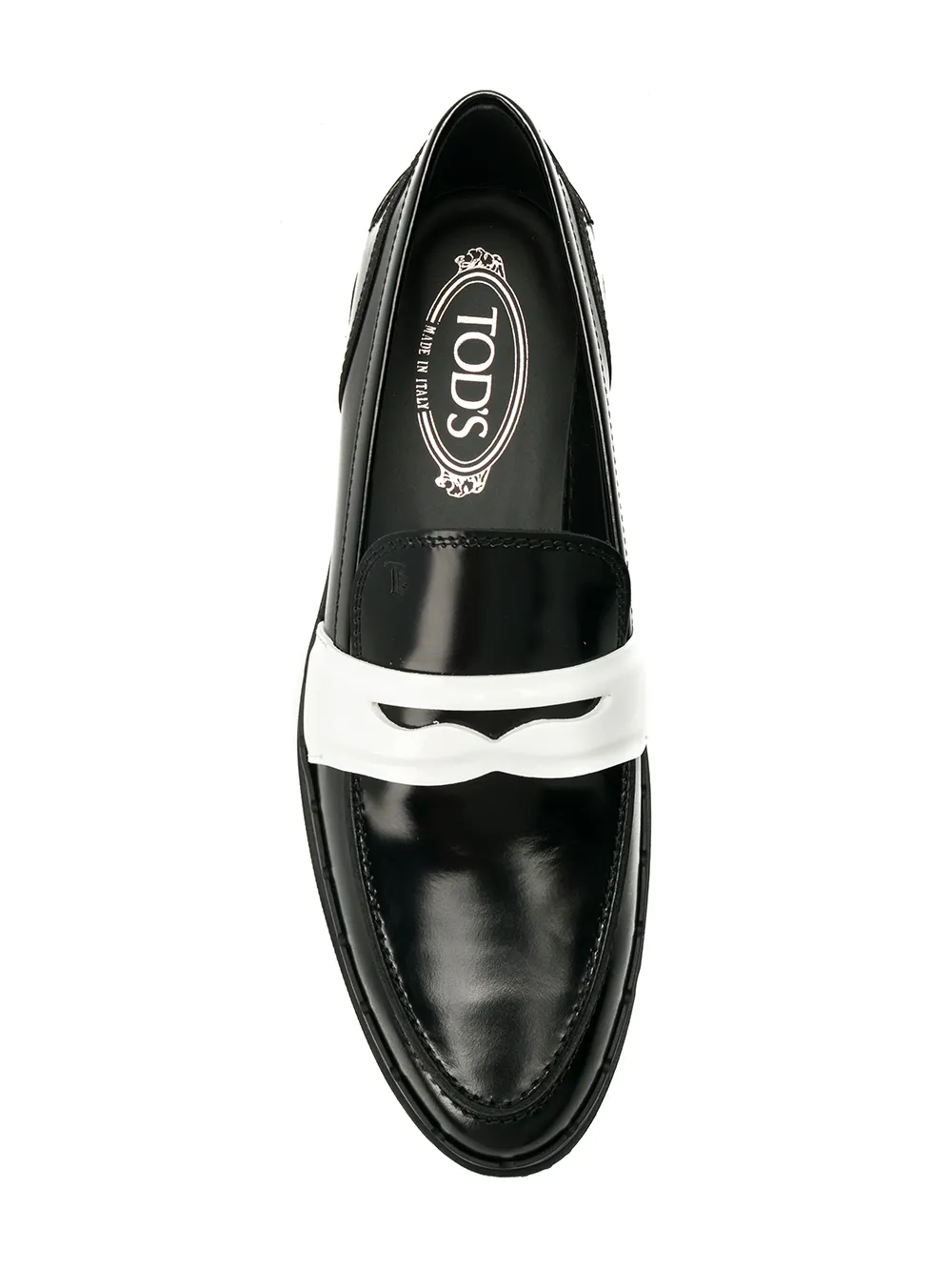 Tod's plateau loafers Zwart