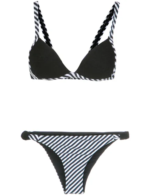 Amir Slama striped bikini set
