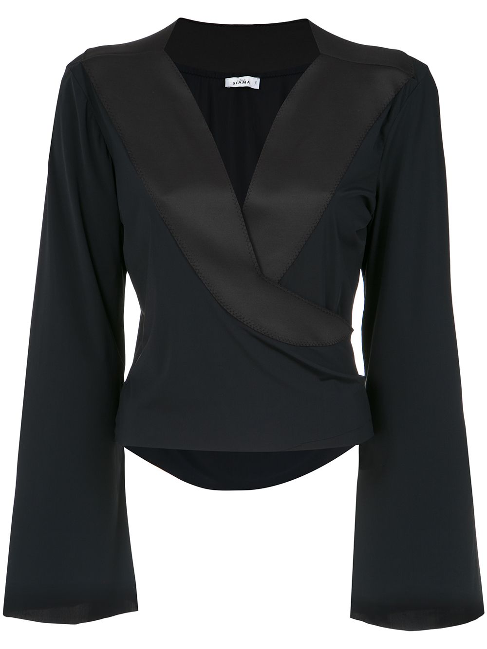 фото Amir slama wrap style blouse