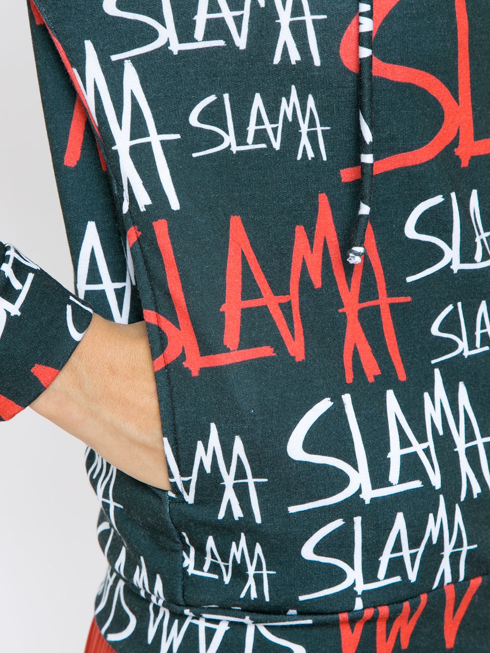 Amir Slama logo print track suit Zwart