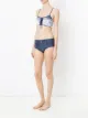Image 2 of Amir Slama lace applique denim bikini set