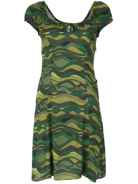 Amir Slama wave print dress