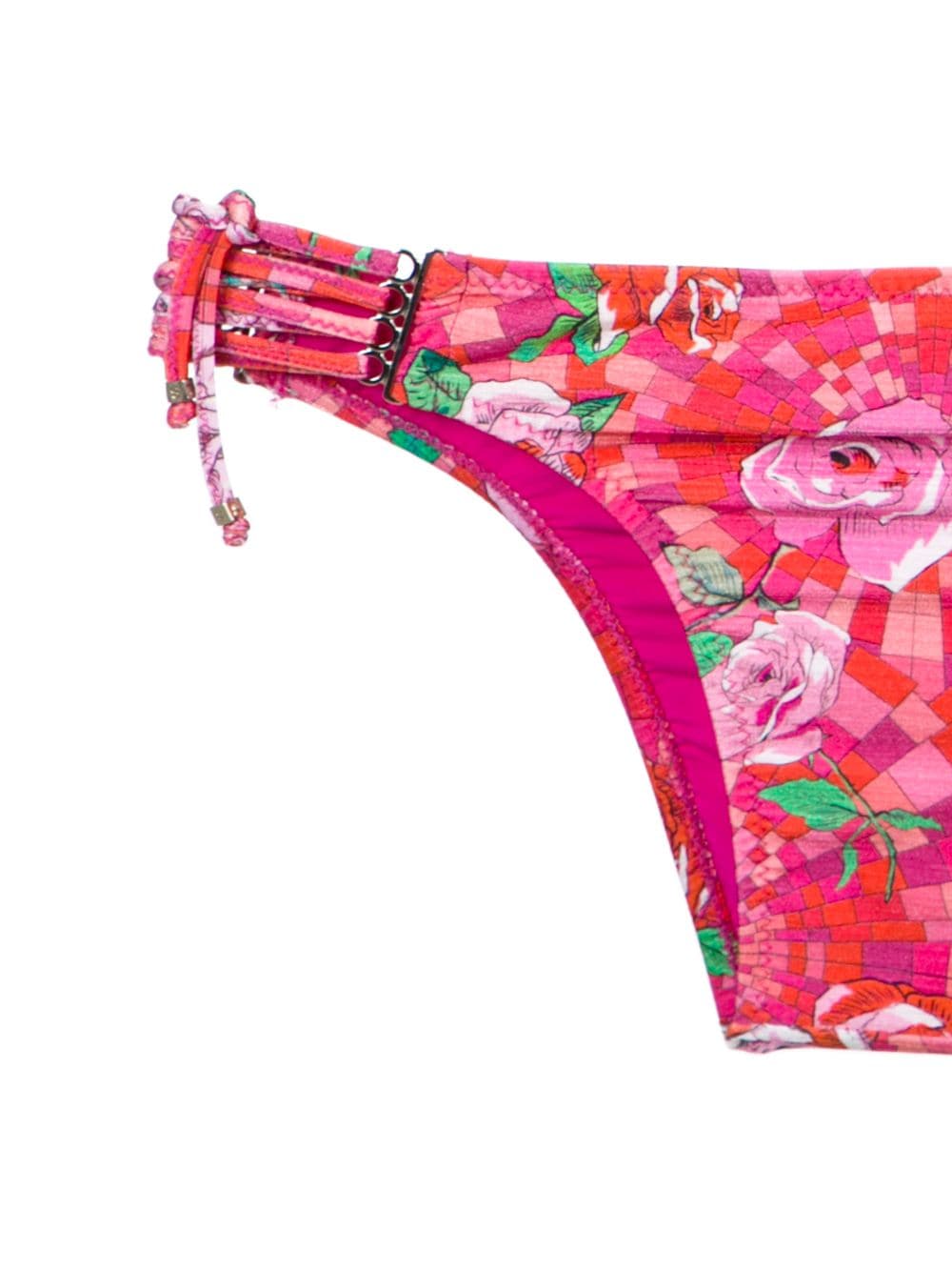 Amir Slama bikini met bloemenprint Roze