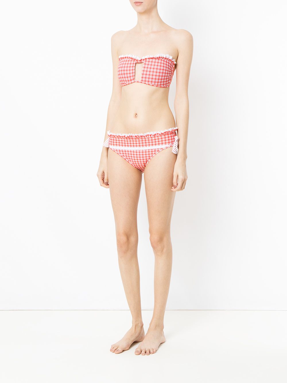 фото Amir slama plaid bikini set