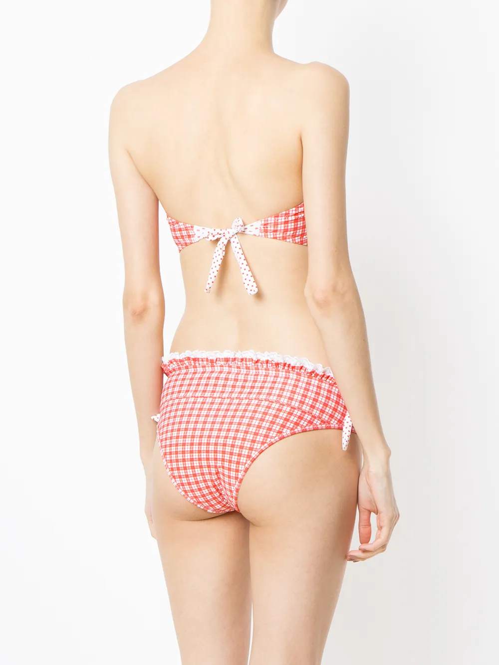 фото Amir slama plaid bikini set