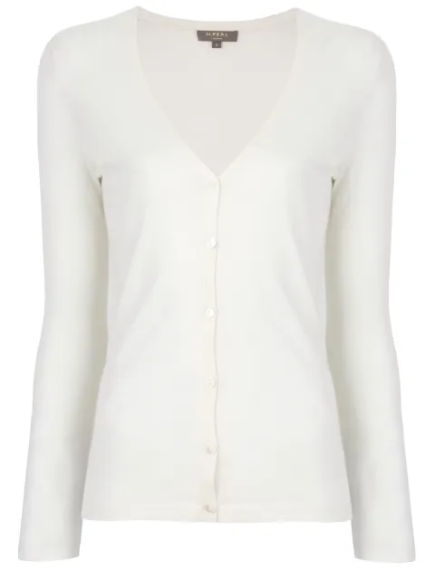 N.Peal superfine V-neck cardigan