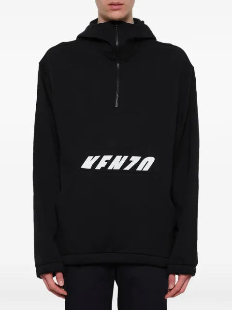 Kenzo sweat à col contrastant et logo