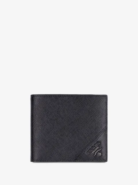 Prada portefeuille en cuir Saffiano
