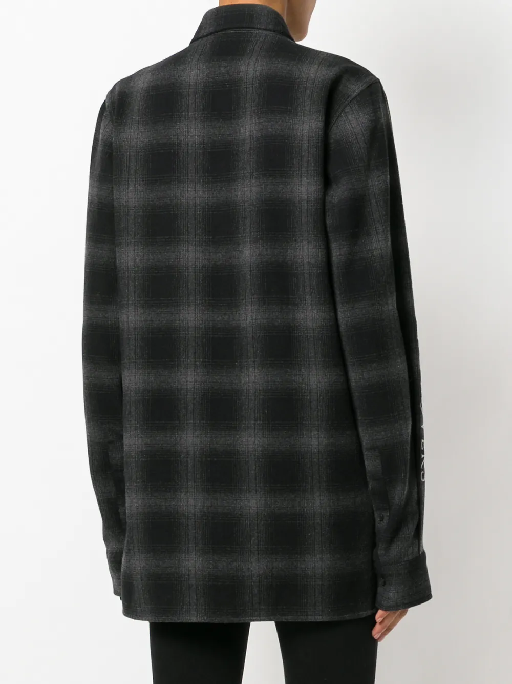 COUNTY OF MILAN check printed shirt Grijs