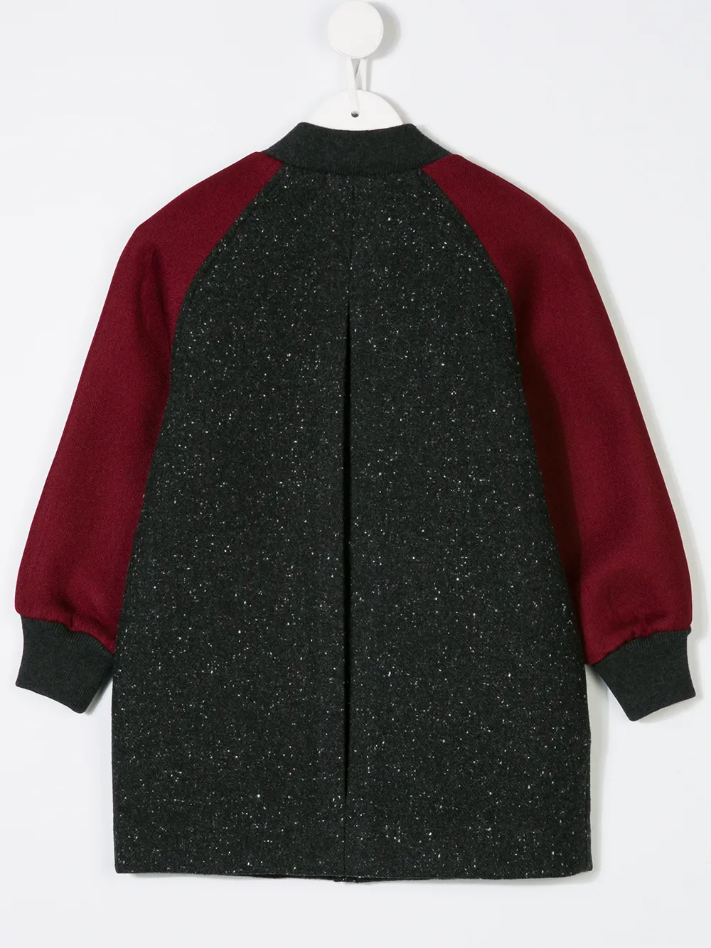 Stella McCartney Kids two tone coat Grijs