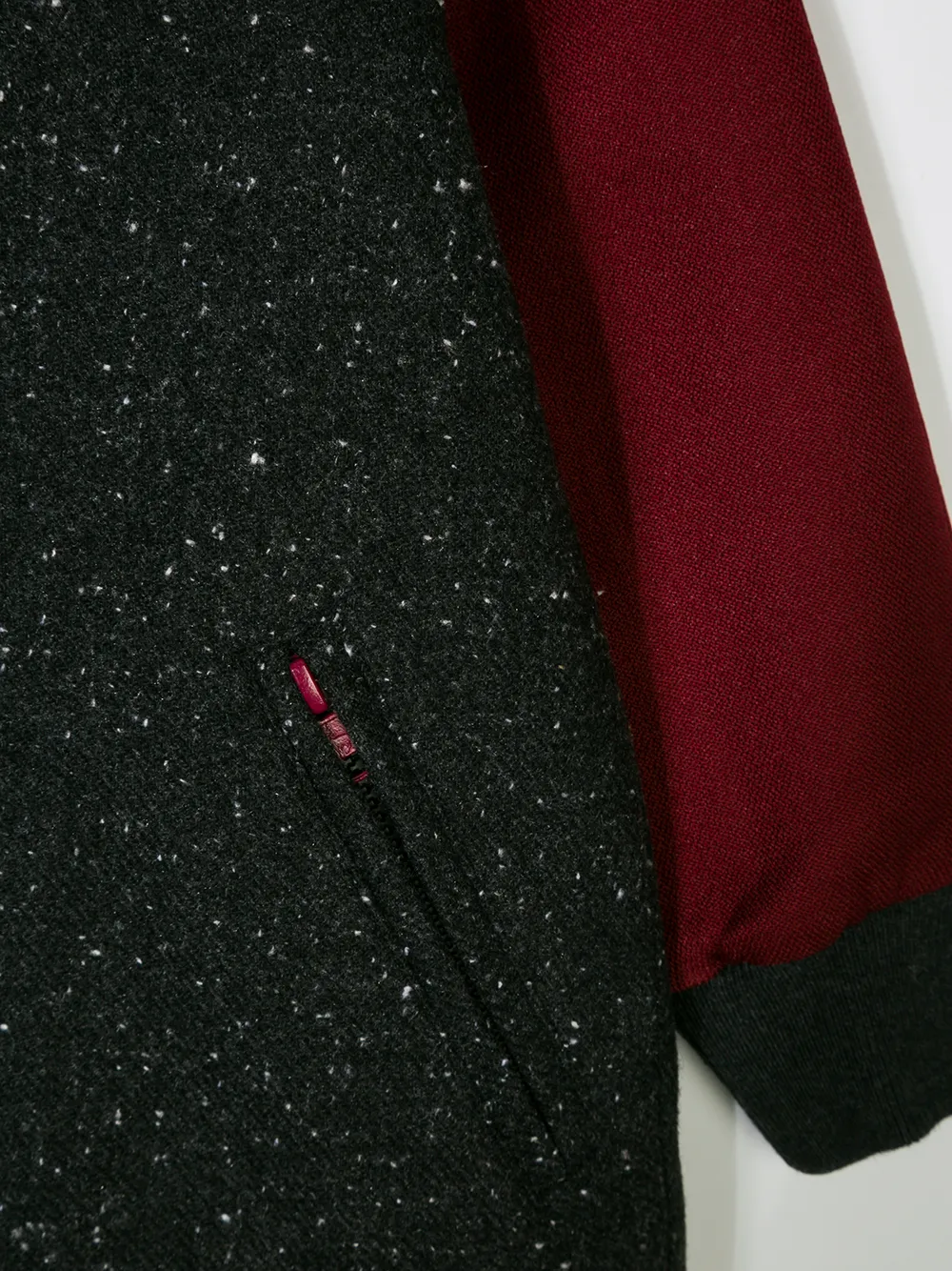 Stella McCartney Kids two tone coat Grijs