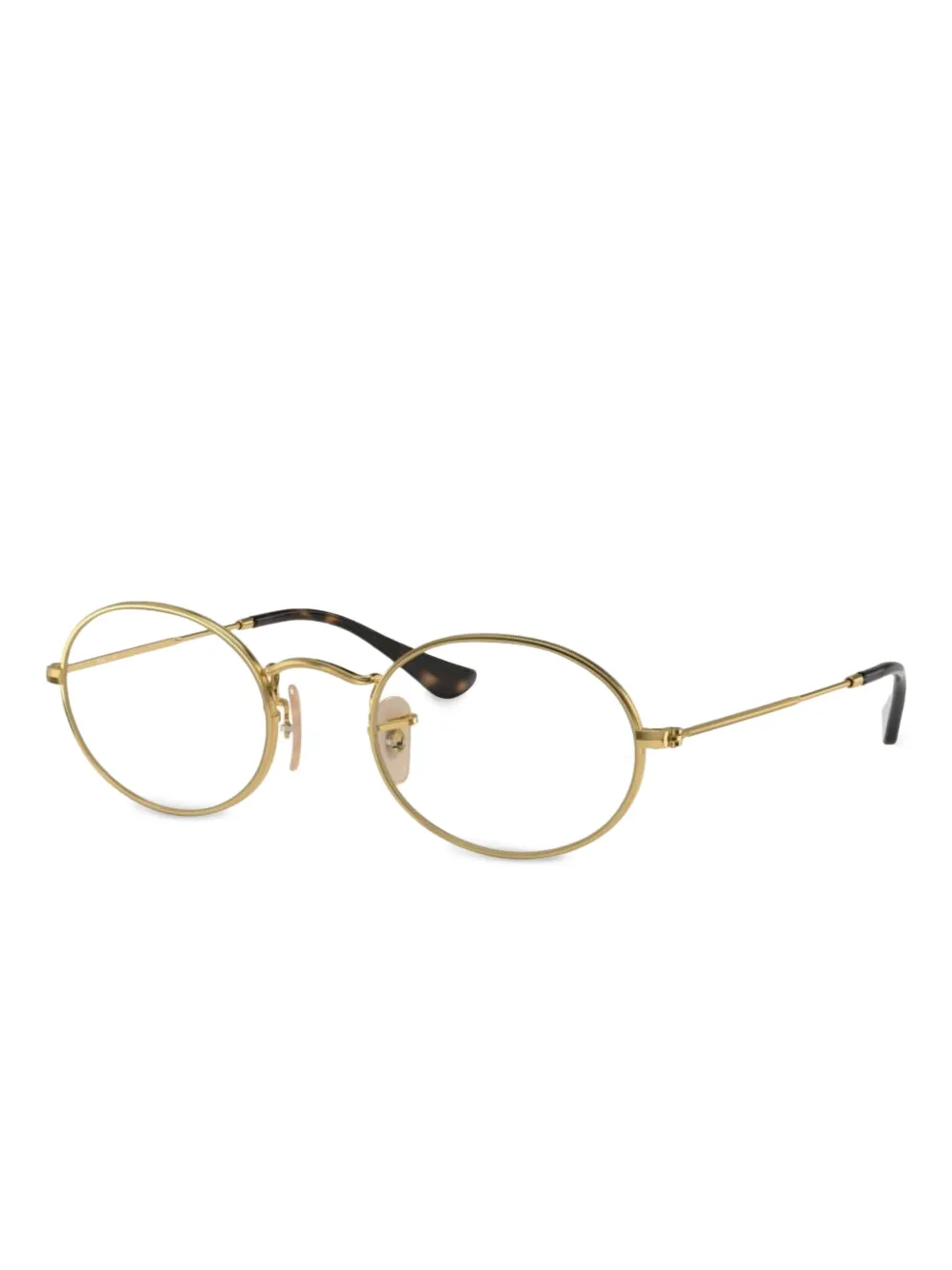 Ray-Ban lentes con armazón ovalado | dorado | Image 1