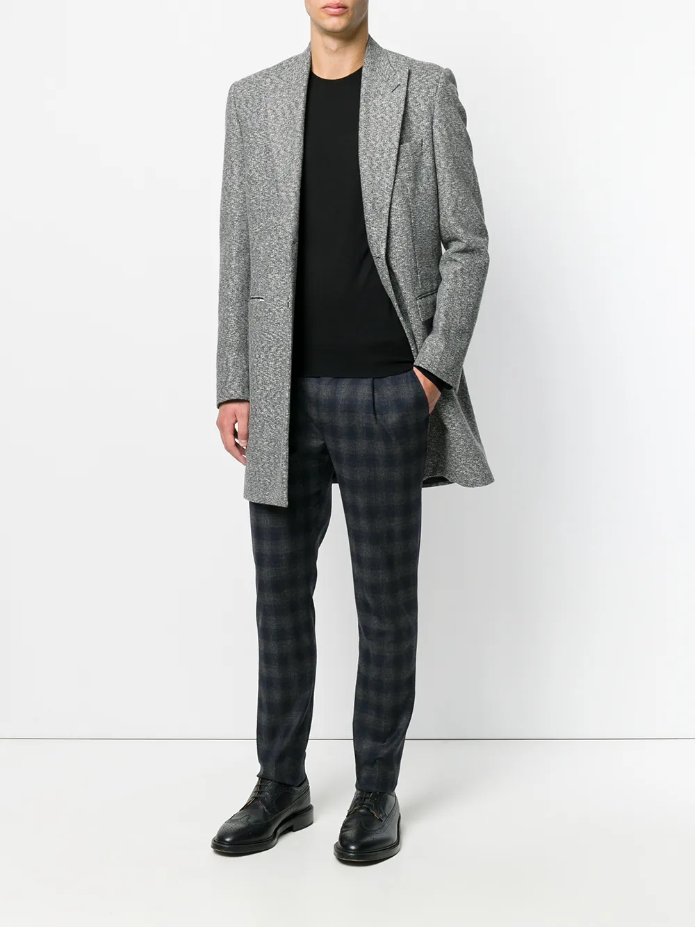 Paolo Pecora crew neck pullover Zwart