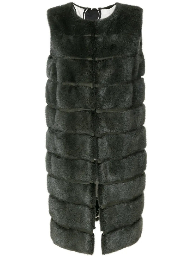 шуба без рукавов Dora Simonetta Ravizza