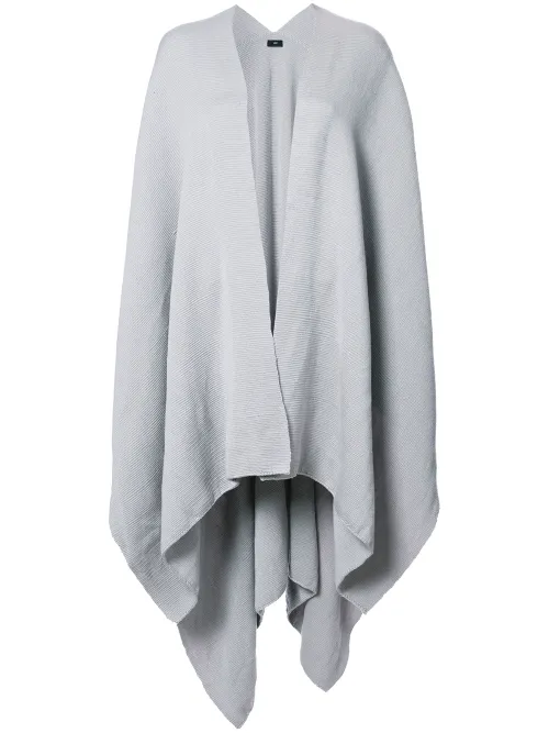 Cape oversize à design drapé - VOZ - Modalova