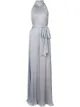 Image 1 of VOZ tie waist draped jumpsuit