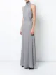 VOZ tie waist draped jumpsuit
