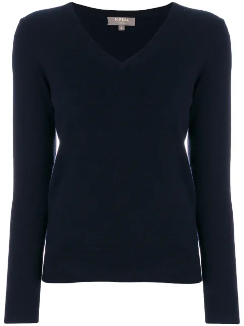 N.Peal cashmere v-neck jumper