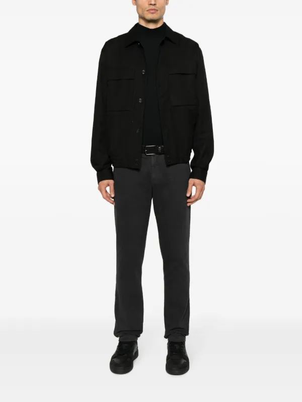 John Smedley turtle-neck Jumper | Preto | FARFETCH BR