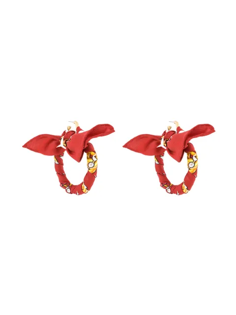balenciaga shoe lace earring